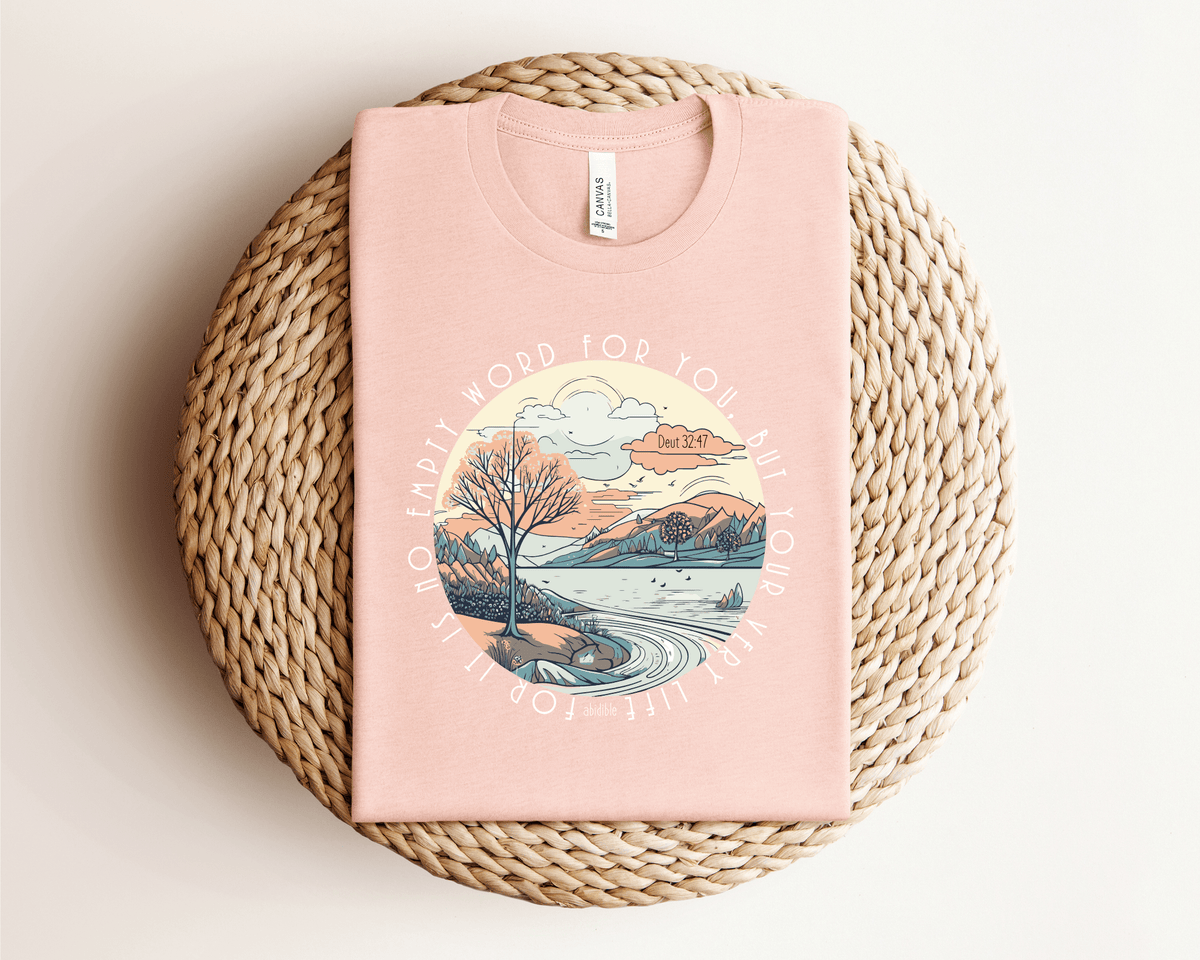 &quot;No Empty Word&quot; Bella + Canvas Unisex Short Sleeve Tee T-Shirt Printify 