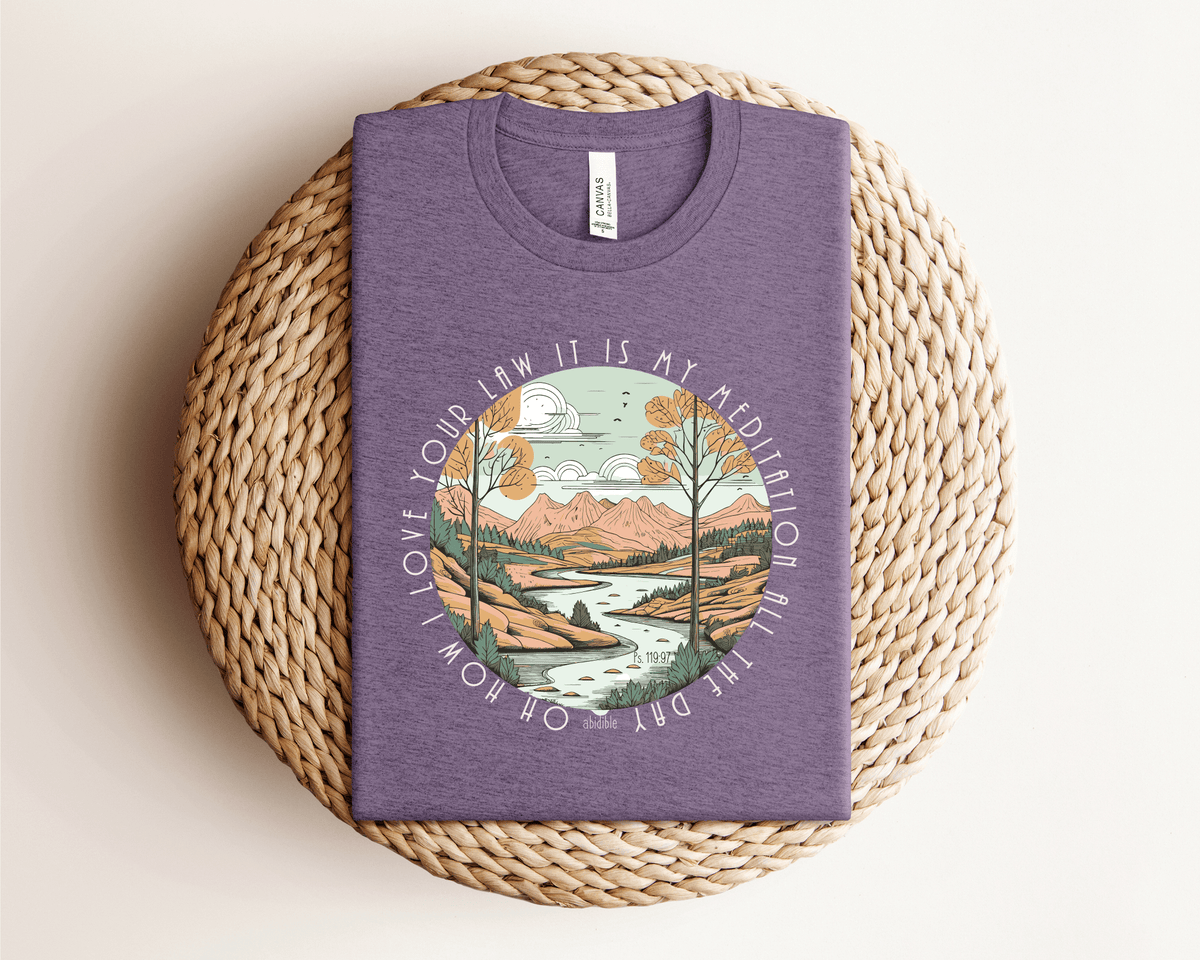 &quot;I Love Your Law&quot; Bella + Canvas Unisex Short Sleeve Tee T-Shirt Printify 