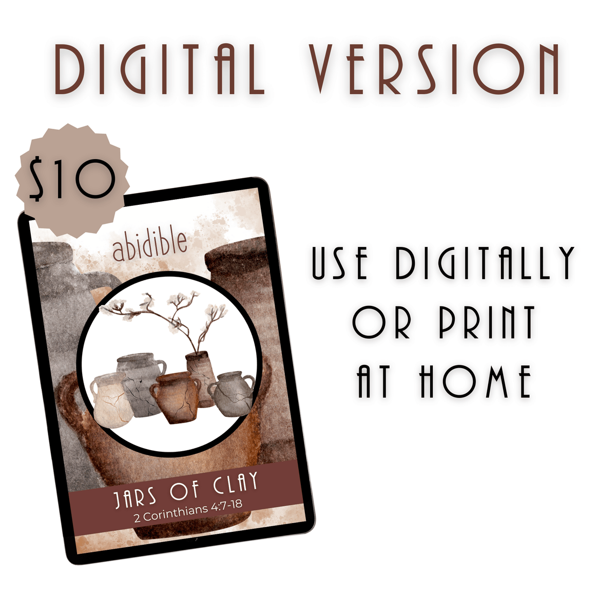 #011 Abidible &quot;Jars of Clay&quot; Study Study abidible 