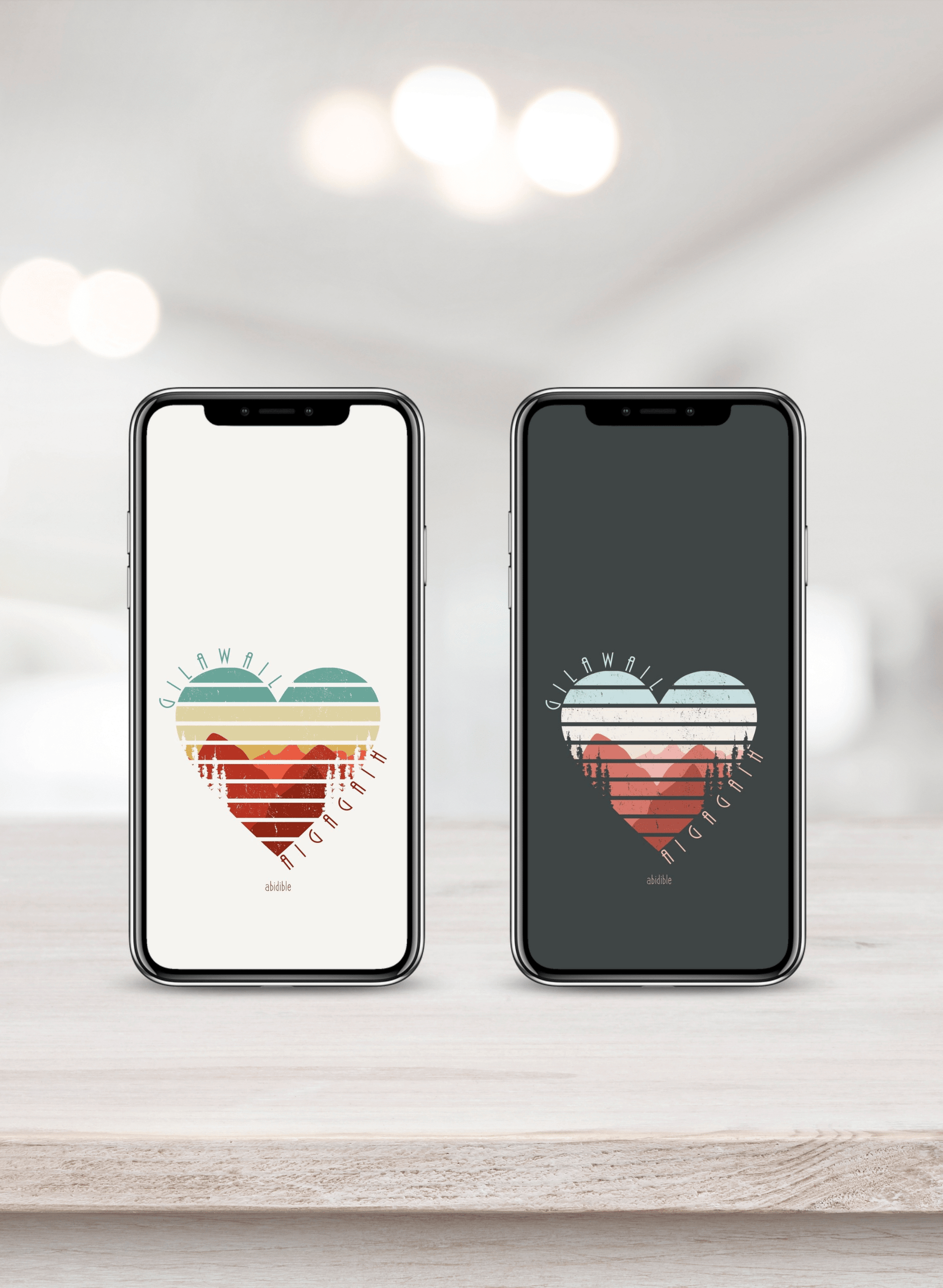 "God is Love" Phone Wallpaper Digital Artwork abidible 