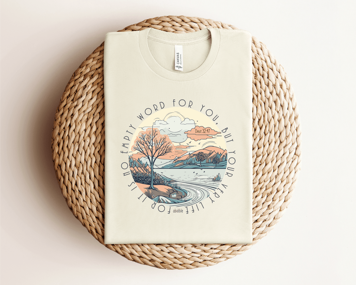 &quot;No Empty Word&quot; Bella + Canvas Unisex Short Sleeve Tee T-Shirt Printify 