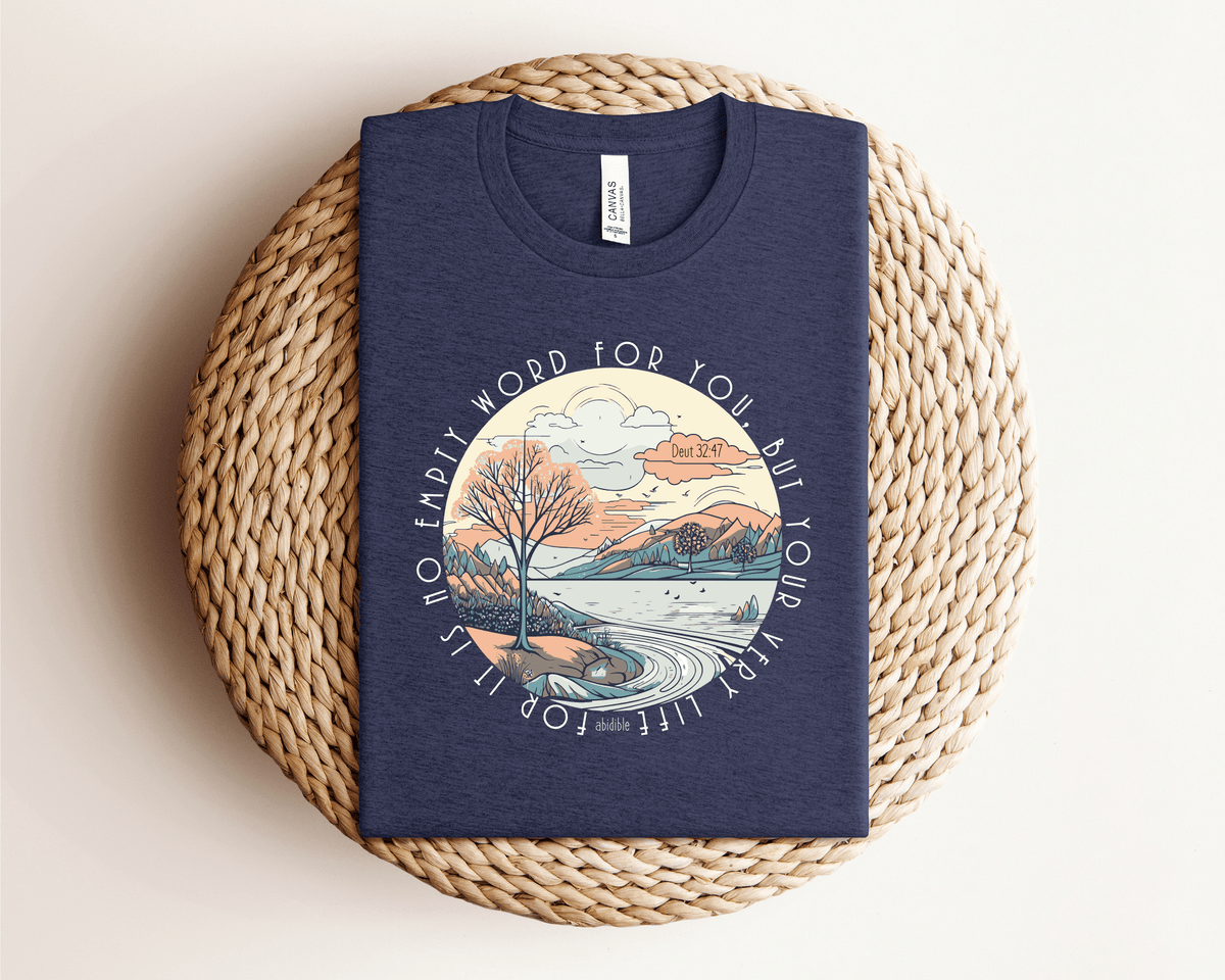 &quot;No Empty Word&quot; Bella + Canvas Unisex Short Sleeve Tee T-Shirt Printify 