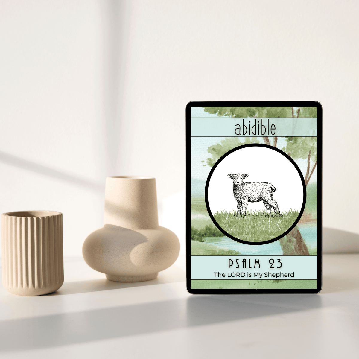 #007 Abidible &quot;Psalm 23&quot; Study Study abidible 