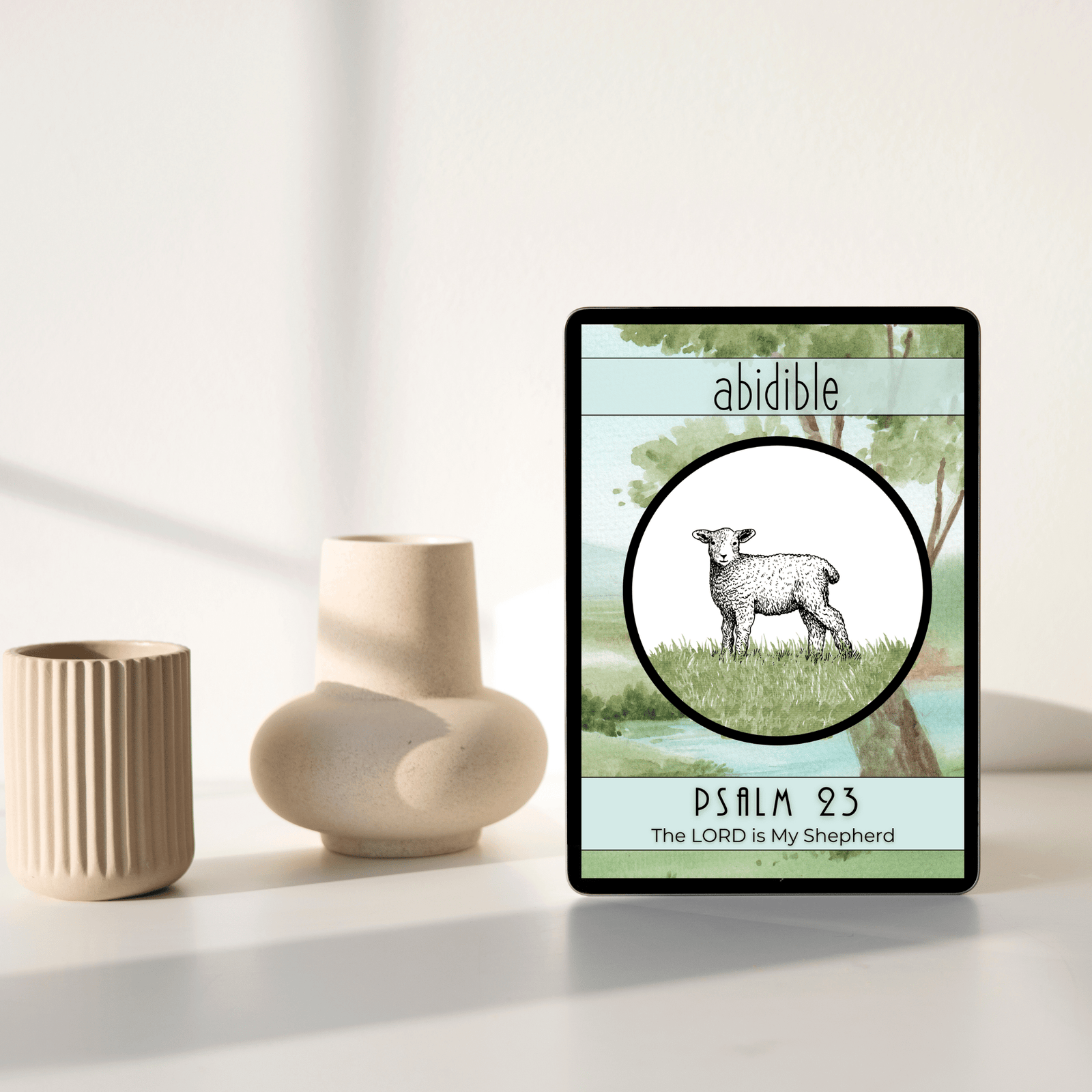 #007 Abidible "Psalm 23" Study Study abidible 