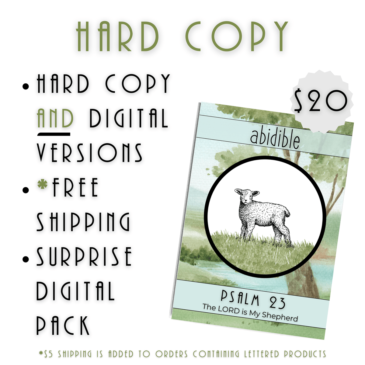 #007 Abidible &quot;Psalm 23&quot; Study Study abidible 