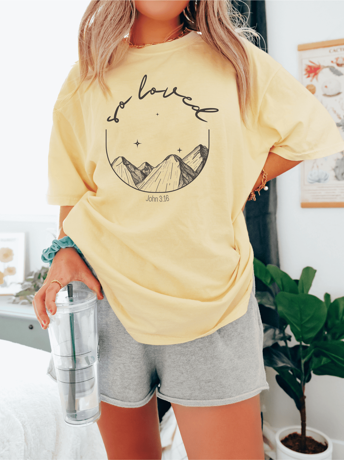 TRIAL RUN | &quot;So Loved&quot; Unisex Comfort Colors T-Shirt T-Shirt Printify 