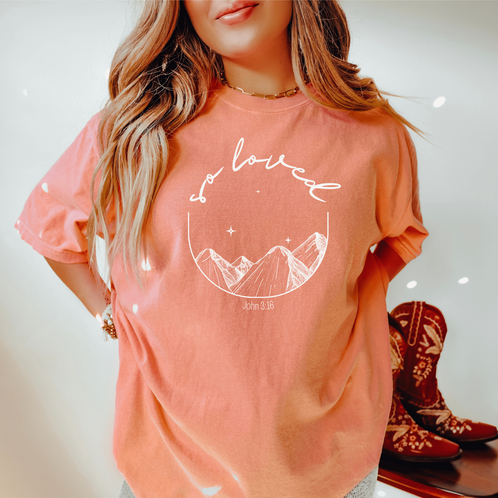 TRIAL RUN | "So Loved" Unisex Comfort Colors T-Shirt T-Shirt Printify 