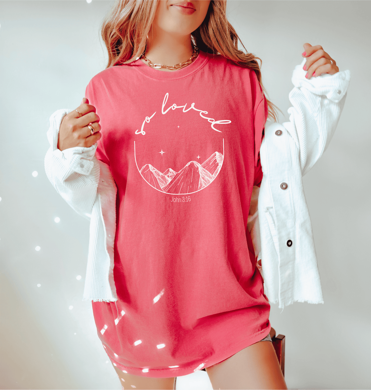 TRIAL RUN | &quot;So Loved&quot; Unisex Comfort Colors T-Shirt T-Shirt Printify 