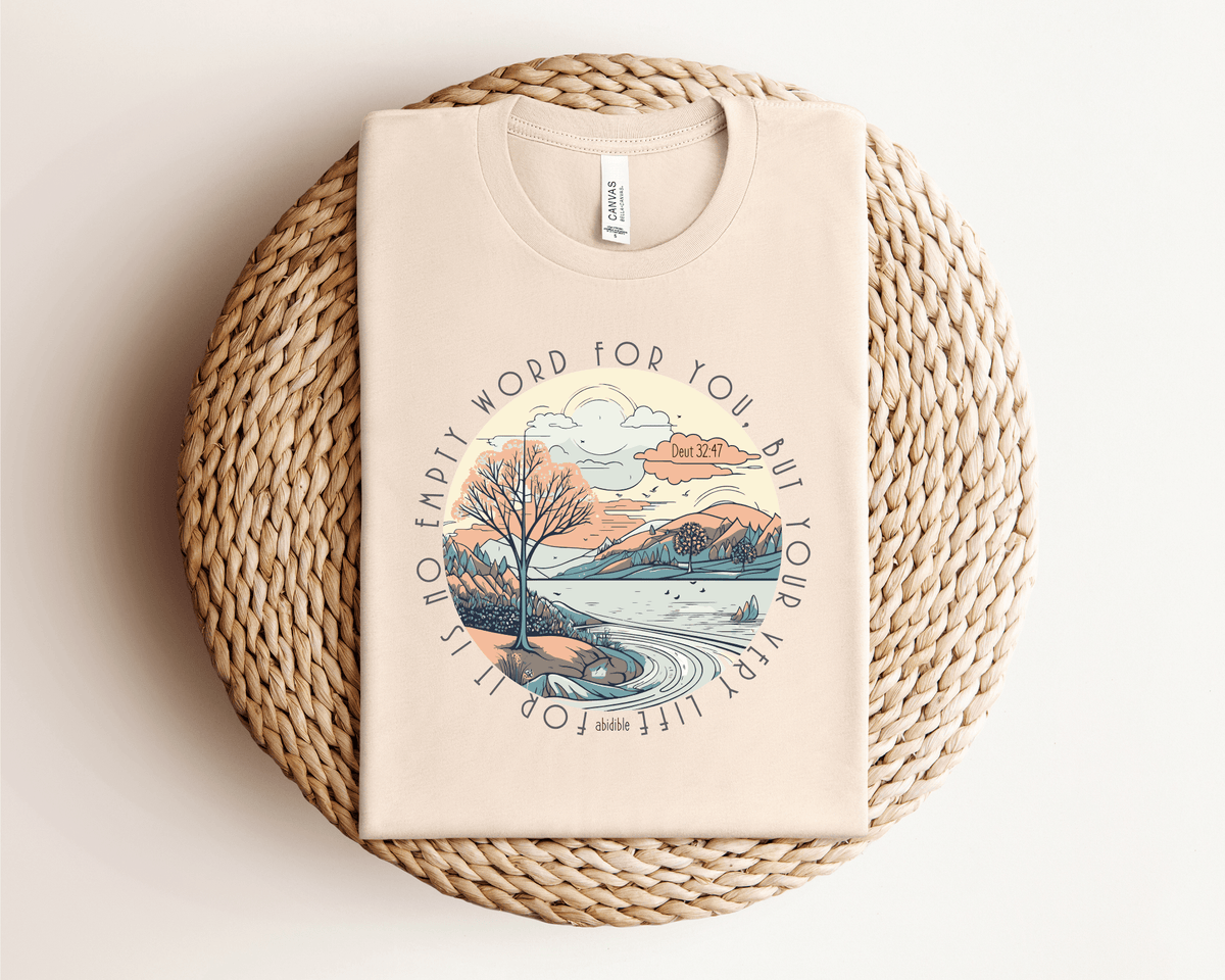 &quot;No Empty Word&quot; Bella + Canvas Unisex Short Sleeve Tee T-Shirt Printify 