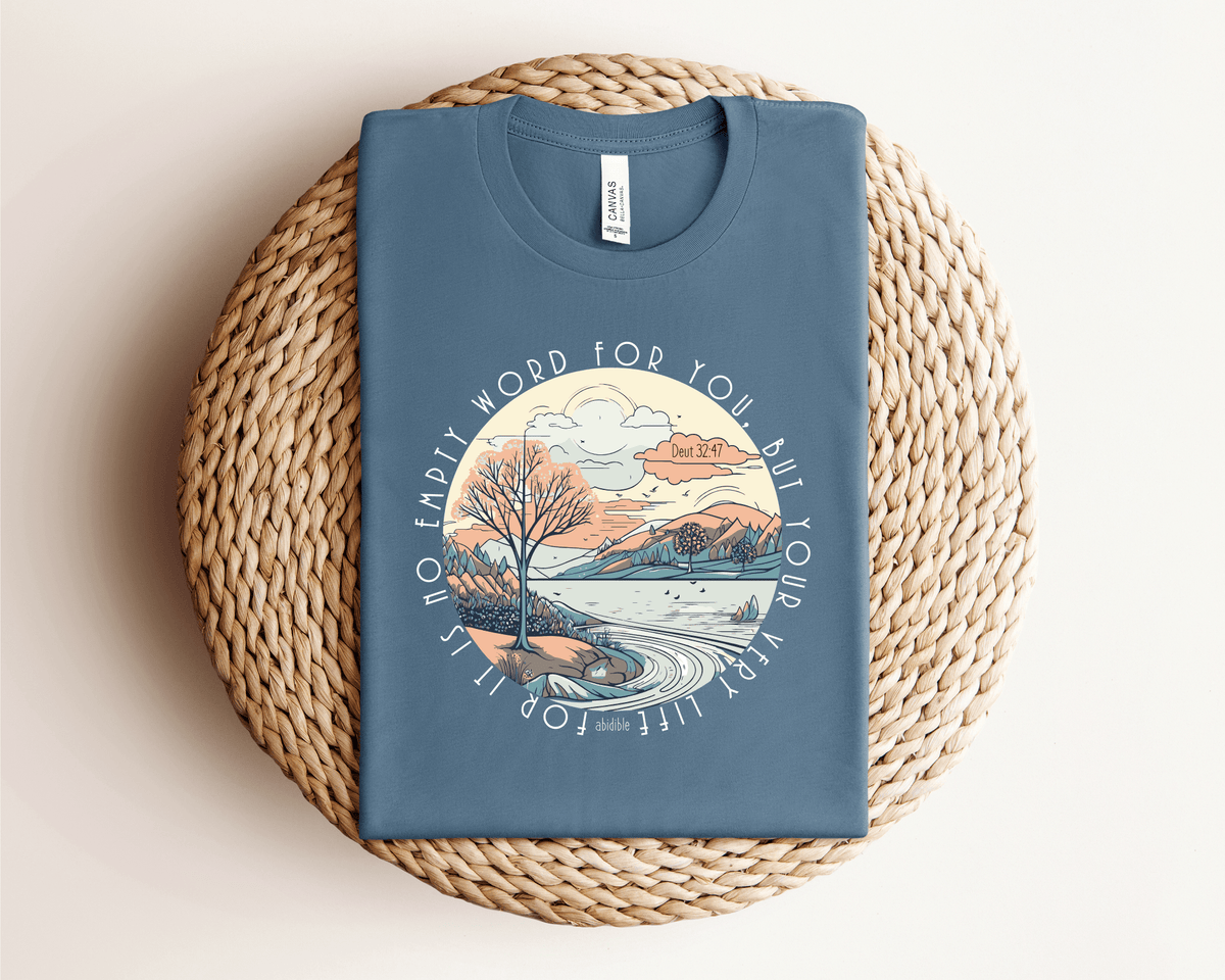 &quot;No Empty Word&quot; Bella + Canvas Unisex Short Sleeve Tee T-Shirt Printify 