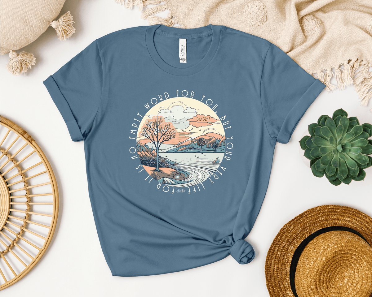 &quot;No Empty Word&quot; Bella + Canvas Unisex Short Sleeve Tee T-Shirt Printify 