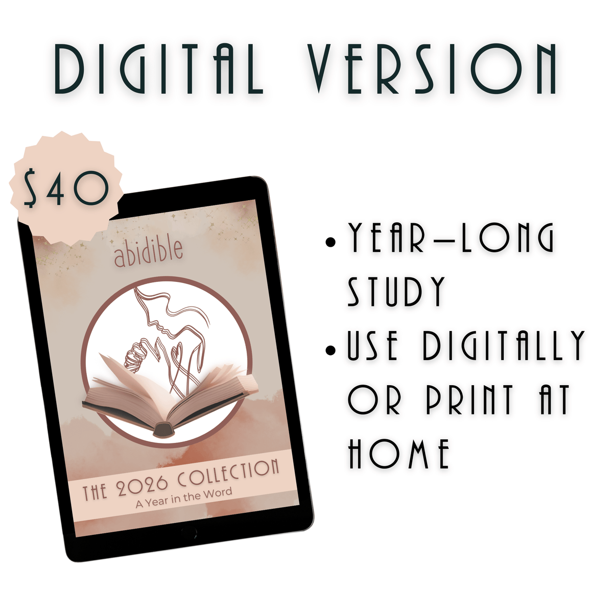 #015 The 2026 Collection (FIRST HARD COVER STUDY!) Study abidible 