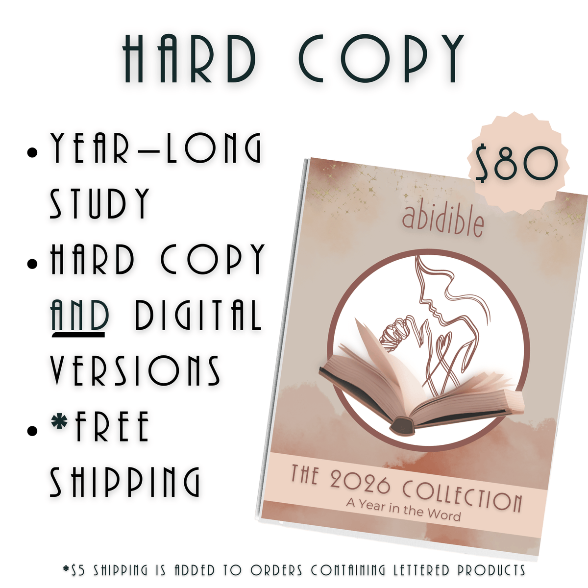 DAY 1 | 25% off The 2026 Collection (1st YEAR-LONG STUDY!) Study abidible 