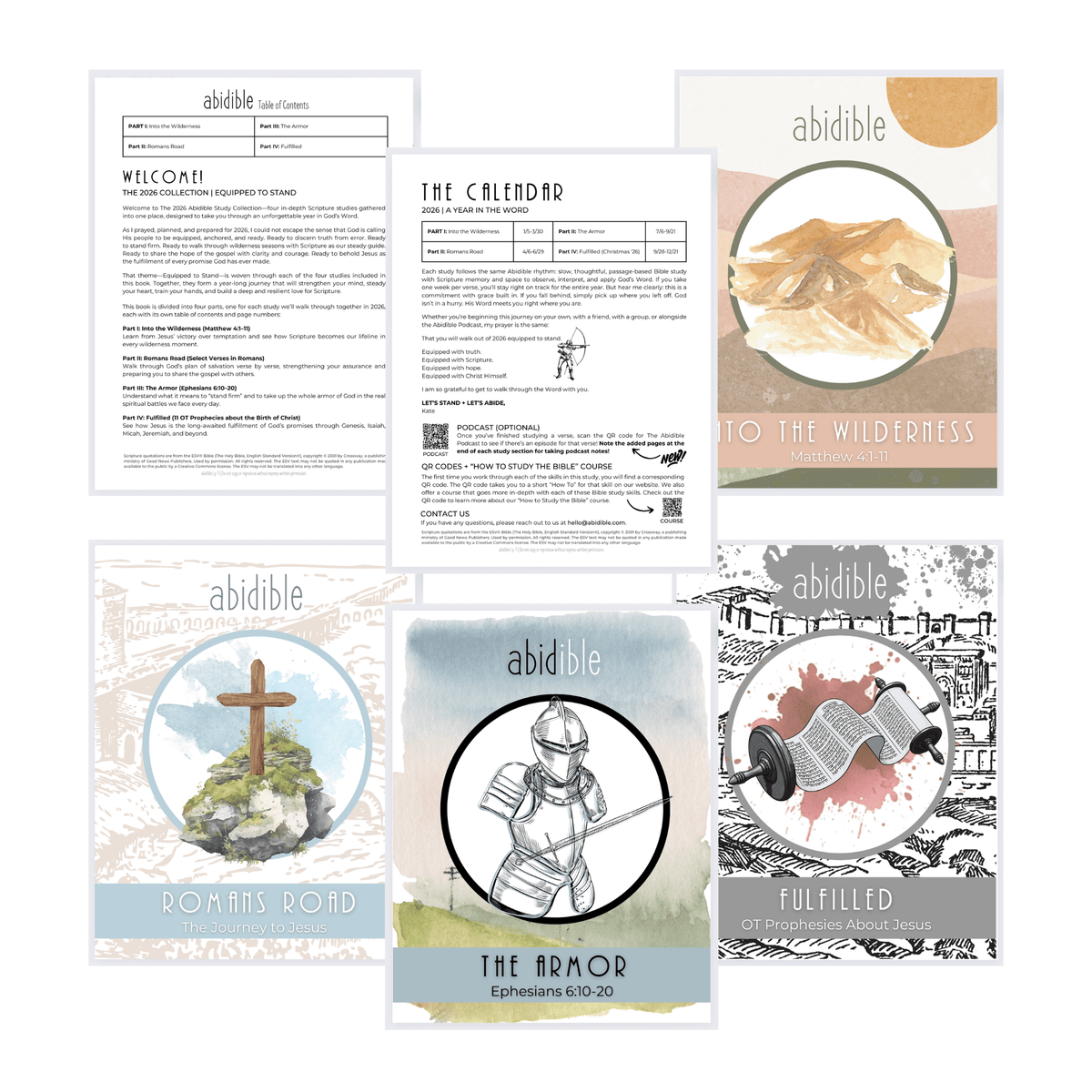 #015 The 2026 Collection (FIRST HARD COVER STUDY!) Study abidible 