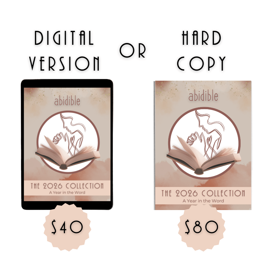 DAY 1 | 25% off The 2026 Collection (1st YEAR-LONG STUDY!) Study abidible 