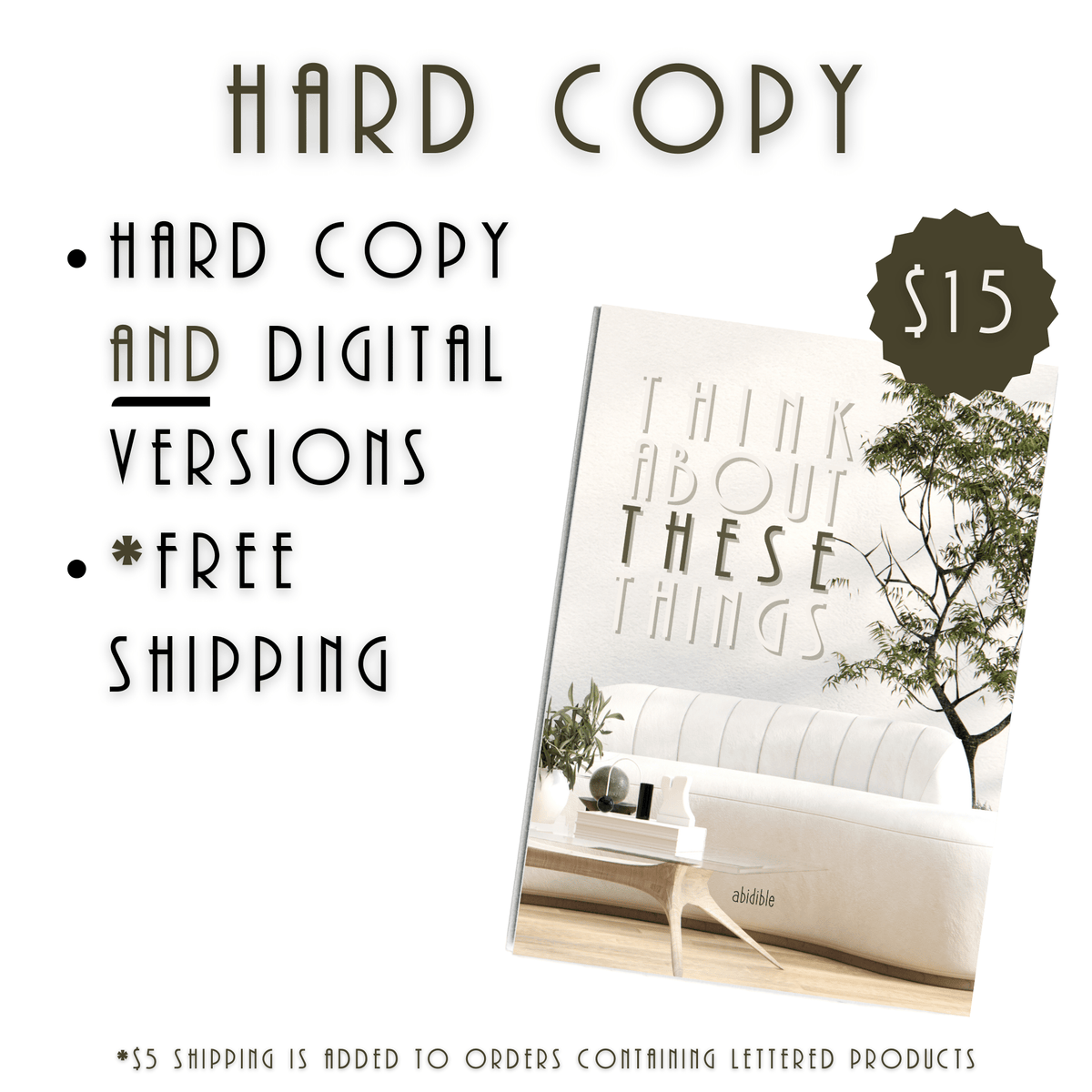 #012 Abidible &quot;Think About These Things&quot; Journal Study abidible 