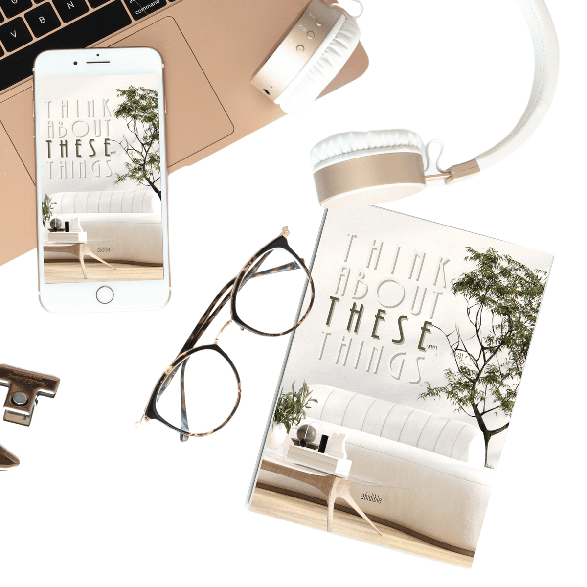 #012 Abidible &quot;Think About These Things&quot; Journal Study abidible 