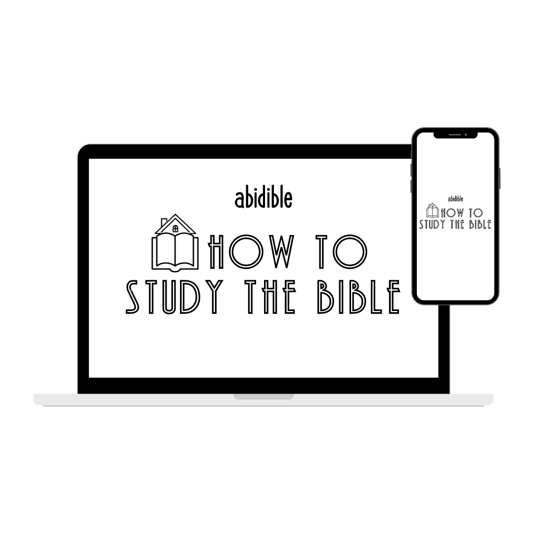How to Study the Bible Course + Workbook (PRE-SALE) Course Thinkific 